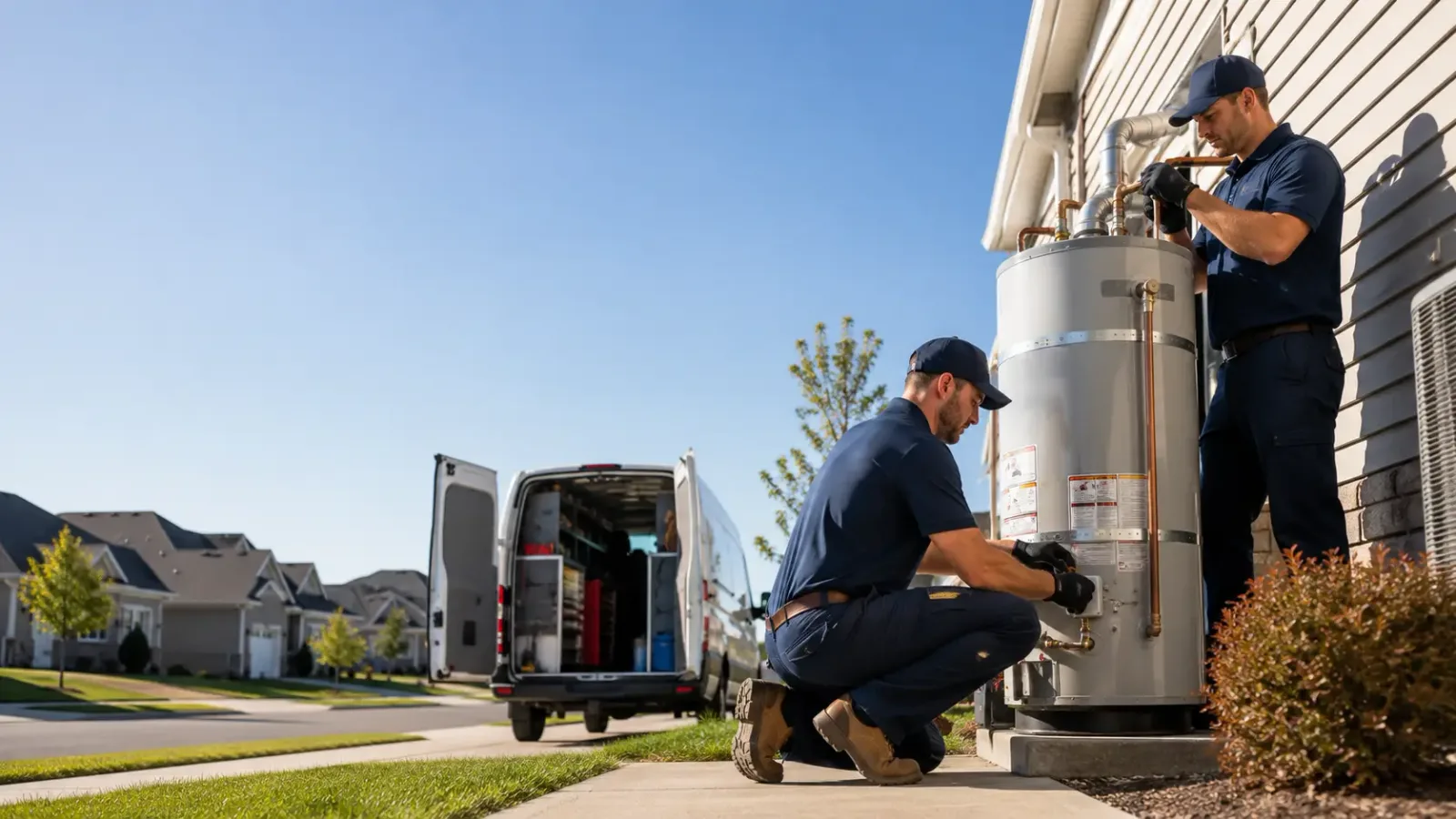 Water Heater Installation in Johnson, VT